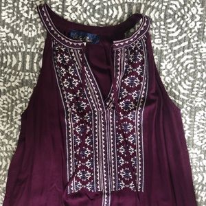 Purple Swing Dress